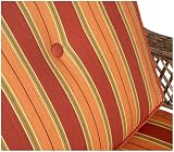 Strathwood All-Weather Cashmere Wicker 2-Seater Sofa