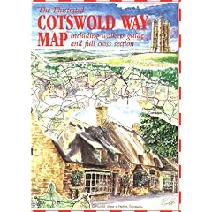 The Cotswold Way Map (Walkabout)