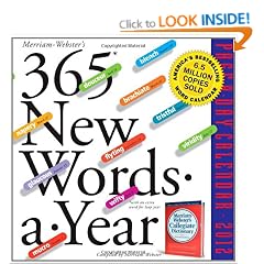 365 New Words-A-Year 2012 Calendar (Page a Day Calendar)
