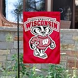 Wisconsin Badgers UW Garden Flag and Yard Banner
