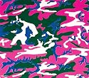 WOW!PAD 7.5" x 8.5" Andy Warhol Mouse Pad--Camouflage ( 78AW80-002 )