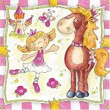 Gütermann / KnorrPrandell 1616581 - Servietten Prinzessin, 20 Stück/Pack
