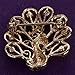 Yazilind Jewelry Stylish Gold Plated Colorful Crystal Cute Animals Style Brooches for Wedding Party