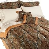 Ma Maison Zanzibar 10-Piece King Ensemble, Burgundy