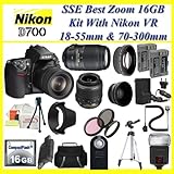 Nikon D700 SLR Digital Camera (Includes Manufacturer
