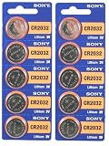 Sony Lithium 3V Batteries CR2032 Used By 2021, 10