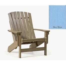 Casual Living Adirondack Style Fanback Chair - Sky Blue by