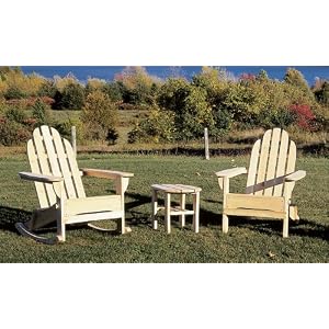 Cedar Adirondack Rocker Chair by