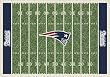 New England Patriots 7' 8" x 10' 9" NFL Home Field Area Rug