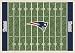 New England Patriots 7' 8" x 10' 9" NFL Home Field Area Rug