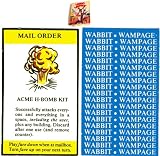Mail Order Acme H-Bomb Kit Card for 1985 Wabbit Wampage Adventure Board Game