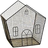 Black Wire Open Topped House