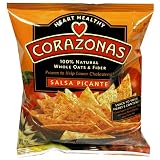 CORAZONAS Snacks, Salsa Picante, 2-Ounce Bags (Pack of 24)