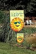 It's Hot, Hot, Hot! Garden Size Flag
