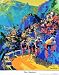 The Climbers Sports Art Poster Print by Malcolm Farley, 11x14