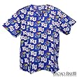 University of Kansas Scrubs Top Shirt KU Jayhawks Logo 100% Natural Cotton - NOT a CHEAP BLEND - For HIM or HER- GIFT Ideas for Man Men Woman Women Ladies Nurses MOM Mother or DAD Father