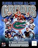 University of Florida Gators All Time Greats Composite Poster (8.00 x 10.00)