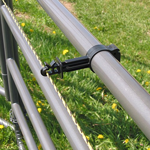 Red Snap'r TC10 Tube Clamp Insulator Hardware Home Fencing Fencing Posts