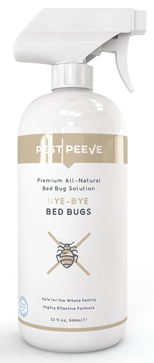 ByeBye Bed Bugs Powerful, Natural Bedbug Killer Spray Home Defense