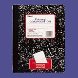 MEA09956 - Compostion Book,Special Ruled,9-3/4x7-1/2,WE Paper/BK Cvr.