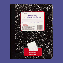MEA09956 - Compostion Book,Special Ruled,9-3 4x7-1 2,WE Paper BK Cvr. by Memo Books