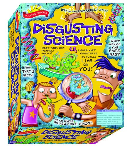 Childrens Toyshop  Toys : Scientific Explorer's Disgusting Science - A Kit for Studying the Science of Revolting Things