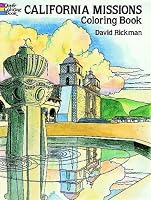 California Missions Coloring Book (Dover Coloring Book)