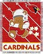 Arizona Cardinals NFL Triple Woven Jacquard Throw (Baby Series) (36x48")"
