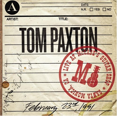 Tom Paxton - Live at McCabe