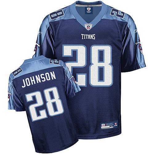 Reebok Tennessee Titans Chris Johnson Youth (8-20) Replica Alternate Jersey Large