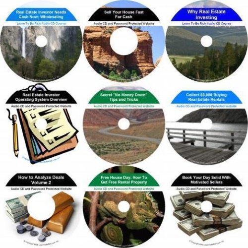 The Exhaustive Nine CD No Down Payment, Wealth Generating, Real Estate Mentoring System