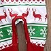 Baby Boys Girls Long Sleeve Christmas Snowflake Reindeer Print Romper (80 (6-12M), Green)