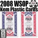 Kem World Series of Poker 100% Plastic Playing Cards, Game used in the 2008 WSOP