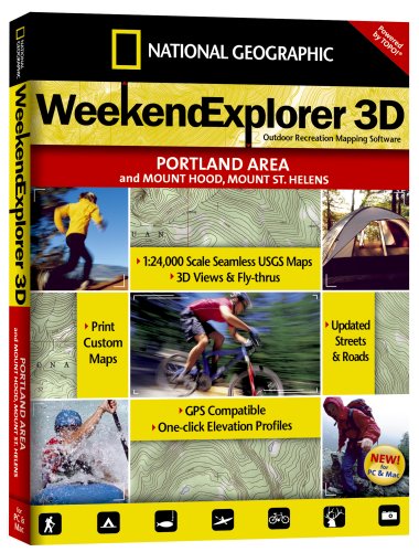 Buy On Line National Geographic TOPO! Weekend Explorer 3D (Portland