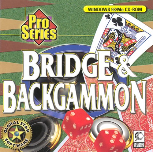 VideoGames: Bridge & Backgammon  Jewel Case 