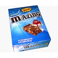 Mazing MandM Crunchy Candy Bar 24ct