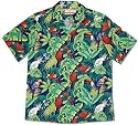 Macaws, Parrots, Toucans Men's Hawaiian Aloha Shirt