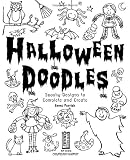 Halloween Doodles: Spooky Designs to Complete and Create