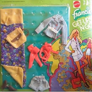 Barbie FRANCIE Get Ups 'N Go Rough 'n Ready Comfy Camp Ins! (1973 Mattel Hawthorne) by 