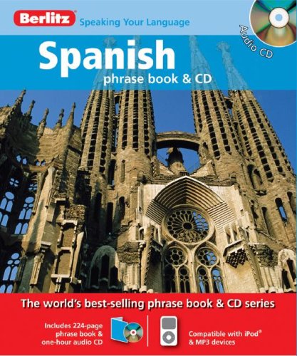 City Travel Guides Discounted  Books : Spanish Berlitz Phrase Book and CD (Berlitz Phrase Book & CD) (Berlitz Phrase Book & CD)