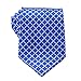 Blue White Stripe Classic Woven Man Tie Necktie Men Dress Neckties