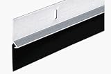 36 White Finish Aluminum Door Sweep