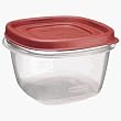 Rubbermaid 7J6000CHILI Easy-Find Lids Food Storage Containers