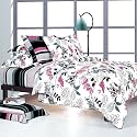 North Home - Sunshine100% Cotton 4PC Duvet Cover Set Queen