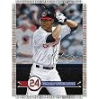 Grady Sizemore #24 Cleveland Indians MLB Woven Tapestry Throw blanket (48x60")"
