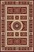 Traditional Area Rug, Radici Biltmore 5'x8' Red