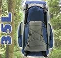 35LB Trekking Wander Rucksack Freizeit Outdoor Tasche Modell ELECSA 3032