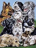  : Paint By Number - Dogs Montage
