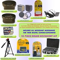 MINIDV CAMCORDER ACCESSORY KIT FOR CANON GL1 GL2 GL3