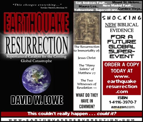 Earthquake Resurrection: Supernatural Catalyst for the Coming Global Catastrophe under Prophecy in The Books Store